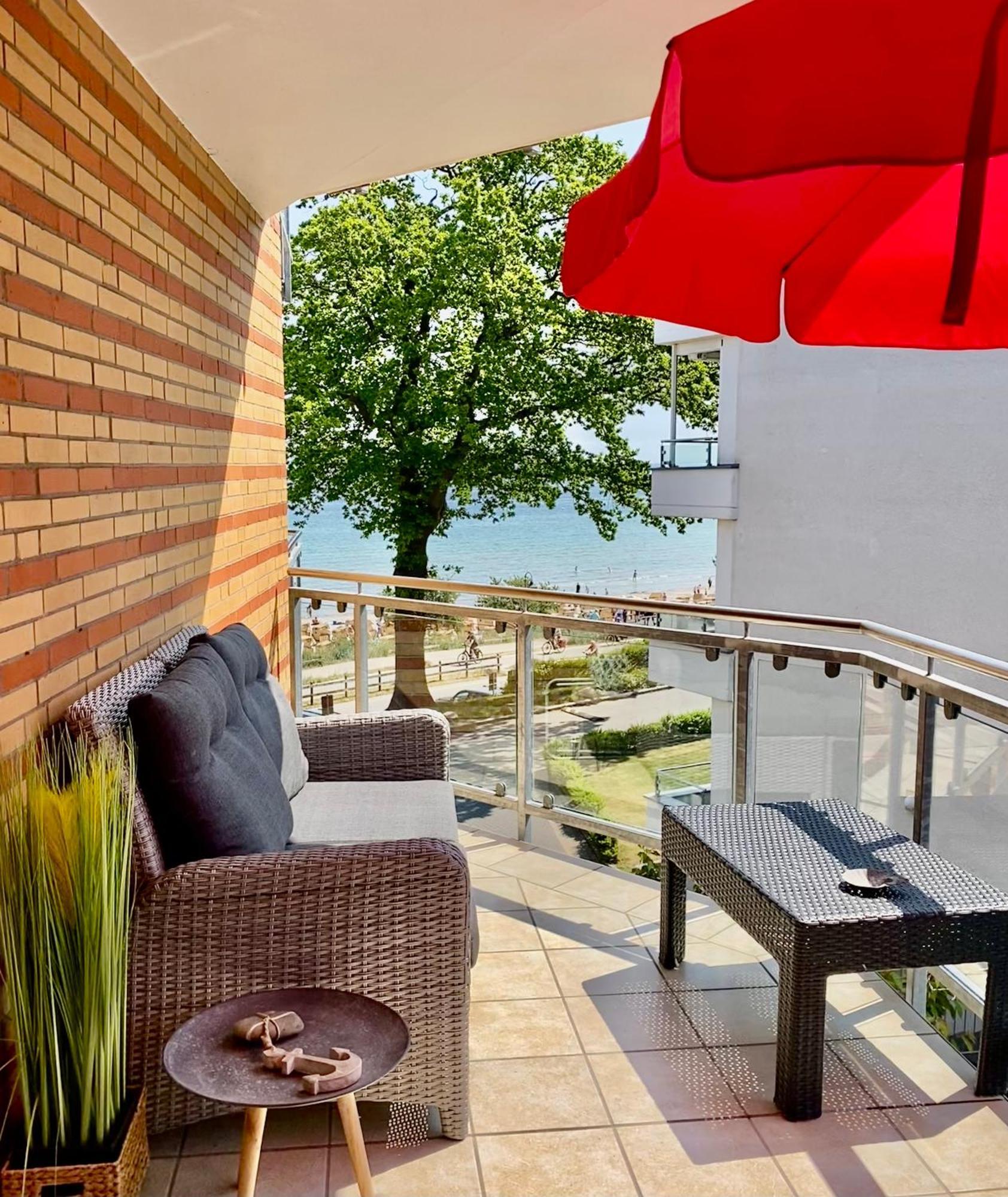 Ostseeblick Scharbeutz Esterno foto